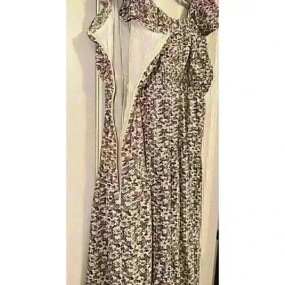 English Factory Women’s Floral Ruffle Sleeve Maxi Dress Siza Small - Picture 7 of 7